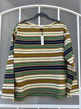 Banana Republic Multicolor Striped Top